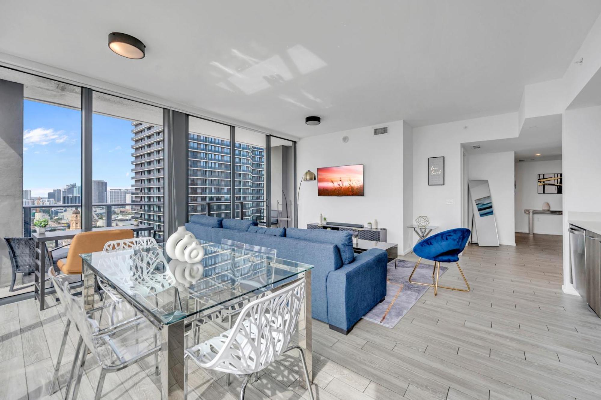 Great 3 Beds 3 Baths Appartment Downtown Майами Экстерьер фото