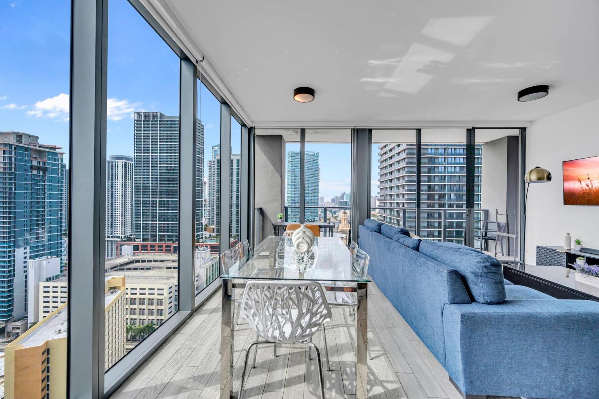Great 3 Beds 3 Baths Appartment Downtown Майами Экстерьер фото